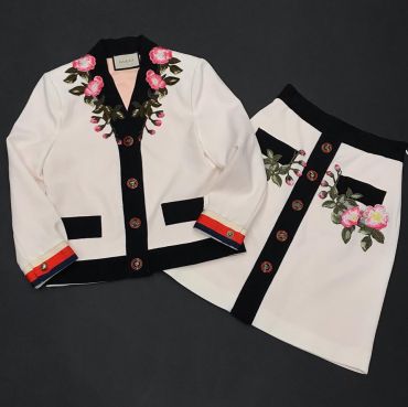 Костюм женский юбочный Gucci LUX-22025
