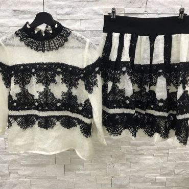 Костюм женский юбочный  LUX-24643