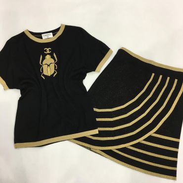 Костюм женский юбочный Chanel LUX-17613