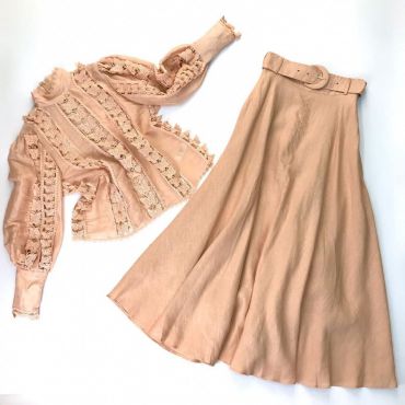 Костюм женский юбочный  LUX-23769