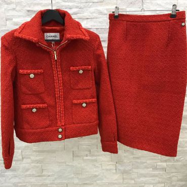 Костюм женский юбочный Chanel LUX-24616