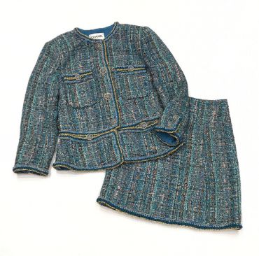 Костюм женский юбочный Chanel LUX-16794