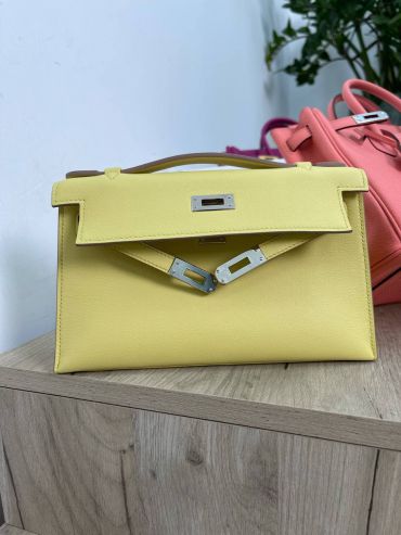  Сумка женская Mini Kelly Pochette Hermes LUX-54260