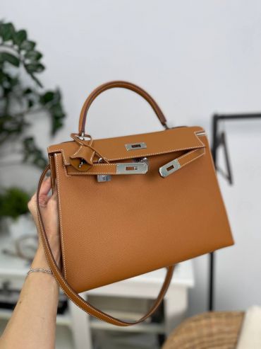 Сумка женская  Kelly 32 cm, Epsom Hermes LUX-56369