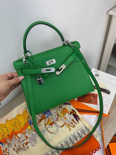 Сумка женская  Kelly 28 cm, togo Hermes LUX-56758