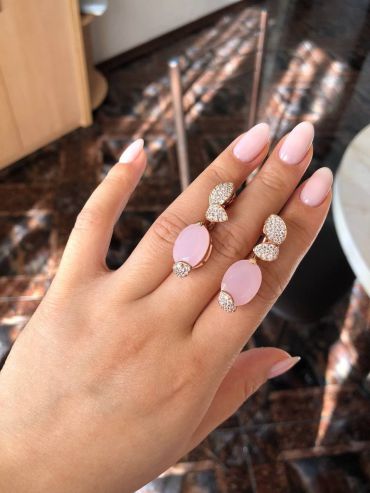 Серьги  LUX-57615