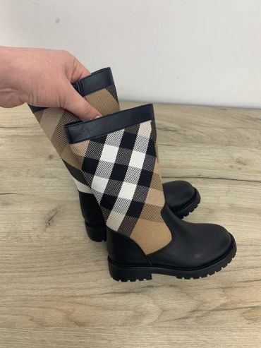 Демисезонные сапоги Burberry LUX-57788