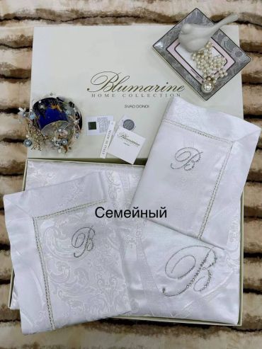 Комплект постельного белья СЕМЕЙНЫЙ Blumarine LUX-57952