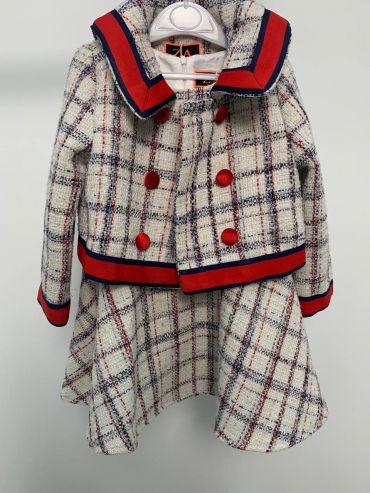 Костюм жакет+юбка  LUX-58504