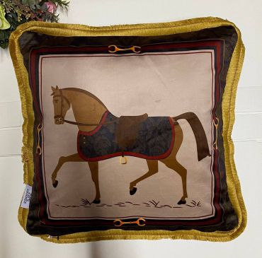 Наволочка на декоративную подушку Hermes LUX-58451