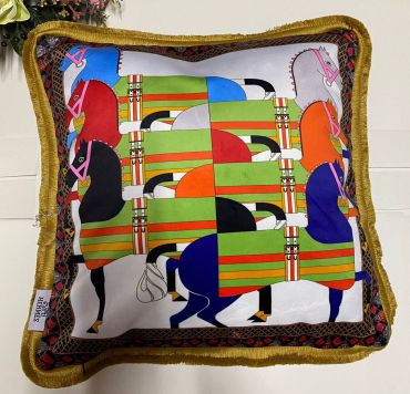 Наволочка на декоративную подушку Hermes LUX-58452