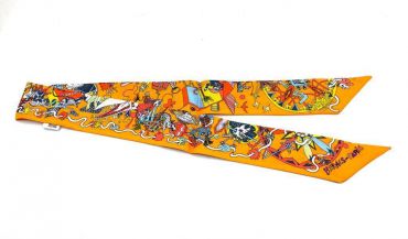 Лента Twilly  Hermes LUX-59780