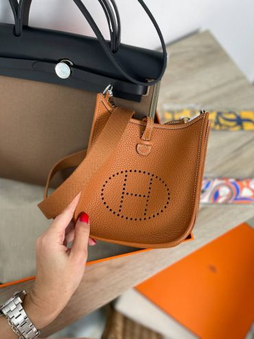  Сумка женская  Evelyne mini Hermes LUX-60493
