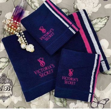 Комплект из трёх полотенец   LUX-60686