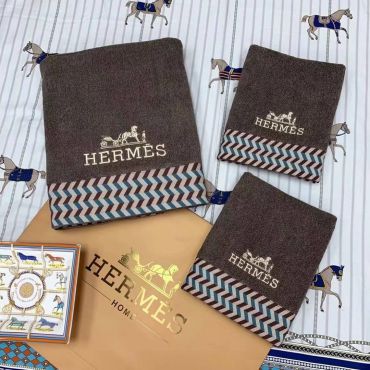 Комплект из трёх полотенец Hermes LUX-62001