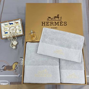 Комплект из трёх полотенец Hermes LUX-61993
