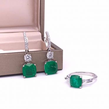 Серьги  LUX-63997