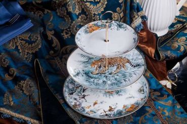 Менажница 3х ярусная  Hermes LUX-64411