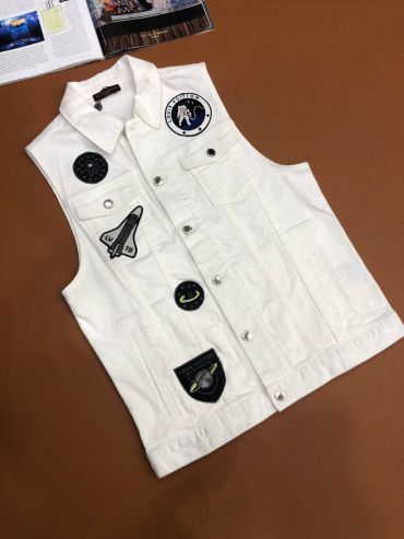 Джинсовая жилетка Louis Vuitton LUX-66117