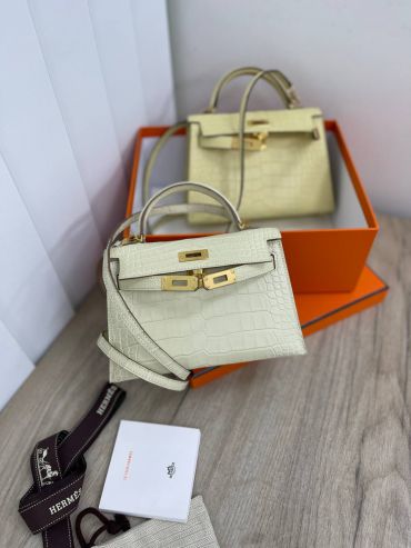 Сумка женская Kelly mini Crocodile Niloticus Mat Hermes LUX-68493