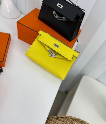  Сумка женская Kelly Pochette Hermes LUX-73242