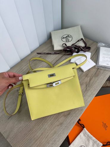 Сумка женская Kelly dance Evercolor leather  Hermes LUX-73276