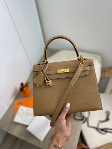 Сумка женская Kelly, 25, Epsom, GHW Hermes LUX-74370