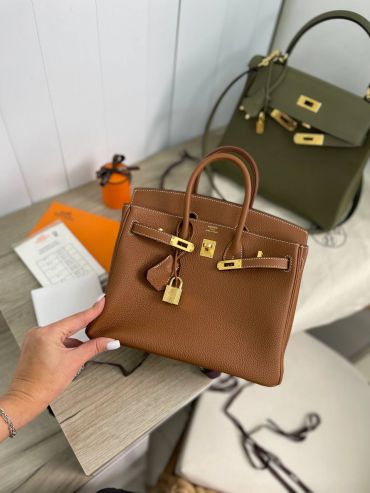 Сумка женская Birkin 25, Togo, PHW Hermes LUX-74427