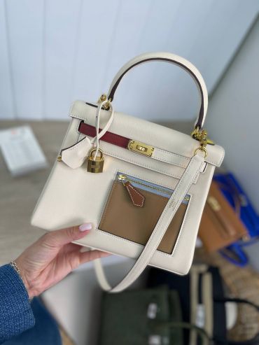 Сумка женская Kelly, 25, GHW swift leather Hermes LUX-75590