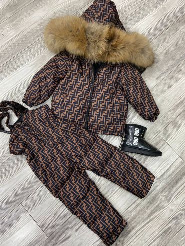 Куртка + комбинезон 2-ий Fendi LUX-79034