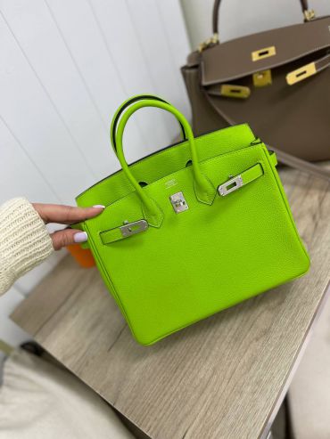 Сумка женская Birkin, 25, PHW Hermes LUX-84776