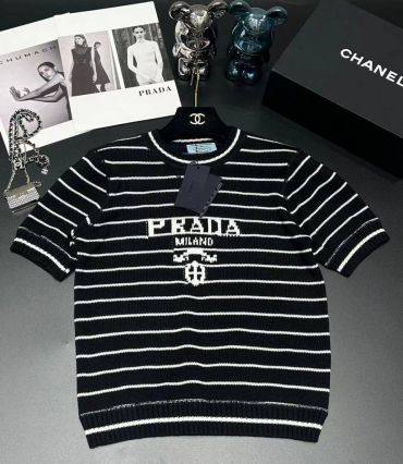 Трикотажная футболка Prada LUX-86675