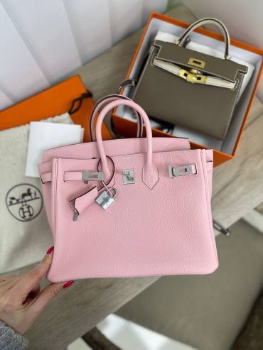 Сумка женская Birkin 25, PHW Togo  Hermes LUX-87406