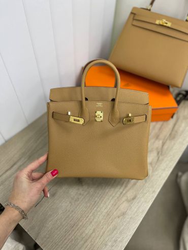 Сумка женская Birkin 25, PHW Epsom  Hermes LUX-87409