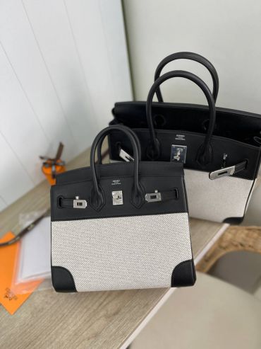 Сумка женская Birkin, 25 cm, PHW Hermes LUX-88741