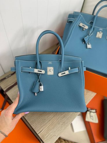 Сумка женская Birkin 30, PHW Togo  Hermes LUX-88950