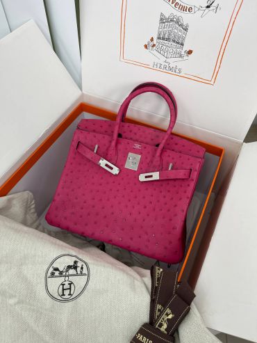 Сумка женская Birkin , 30 cm Ostrich GHW Hermes LUX-93064