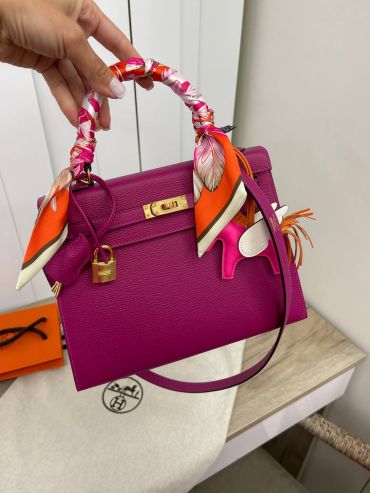 Эксклюзивная Hermes Kelly, 25 Epsom Hermes LUX-93553