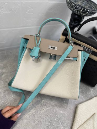 Сумка женская Kelly 28 cm, Togo Hermes LUX-95649