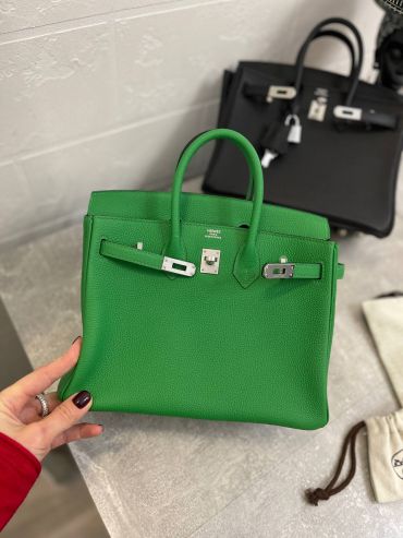 Сумка женская Birkin 25, PHW Togo  Hermes LUX-97975