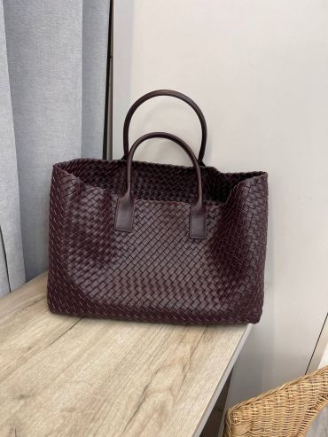 Сумка женская 40 см Bottega Veneta LUX-98596