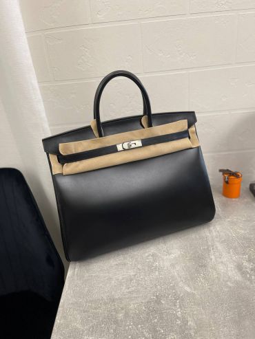 Сумка женская Birkin, 40 PHW Hermes LUX-98998