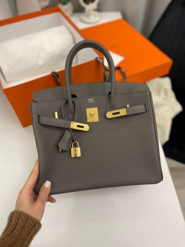 Сумка женская Birkin 30 , GHW Togo  Hermes LUX-99307