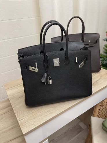 Сумка женская  Birkin, 35, Barenia Faubourg Leather Hermes LUX-101061