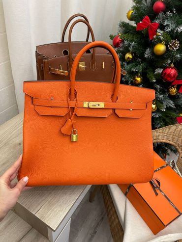 Сумка женская  Birkin, 40 GHW Hermes LUX-101068