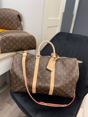  Сумка дорожная 45см Louis Vuitton LUX-101714