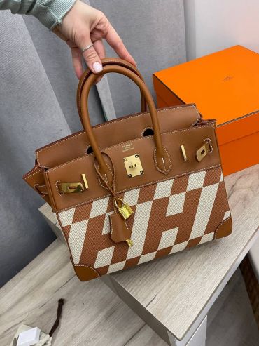 Сумка женская Birkin, 30, GHW Hermes LUX-101966