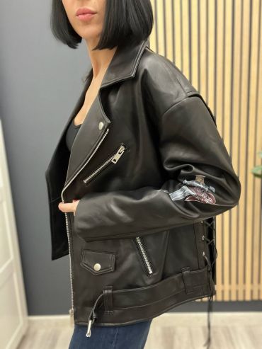 Кожаная куртка Vetements LUX-102972