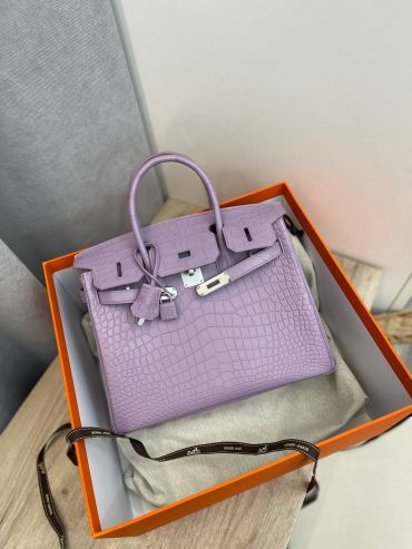 Сумка женская Birkin, 30 cm Lisse Porosus PHW Hermes LUX-106548