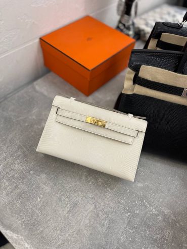 Сумка женская Pochette,  Lezard Natura Hermes LUX-108233